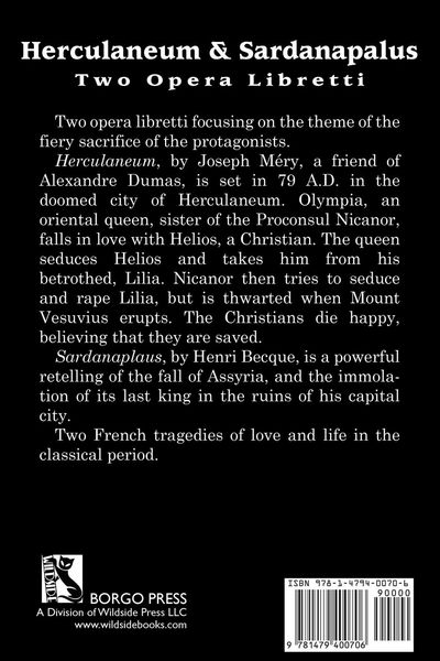 Produktbild: Herculaneum & Sardanapalus