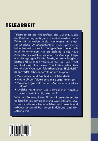 Produktbild: Telearbeit