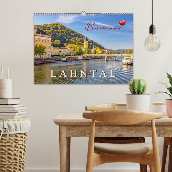 Produktbild: Bezauberndes Lahntal (Wandkalender 2026 DIN A3 quer), CALVENDO Monatskalender