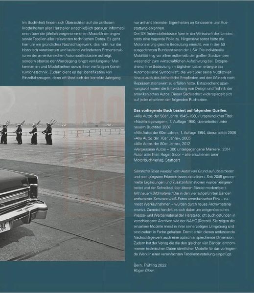 Produktbild: Amerikanische Autos 1945-1990