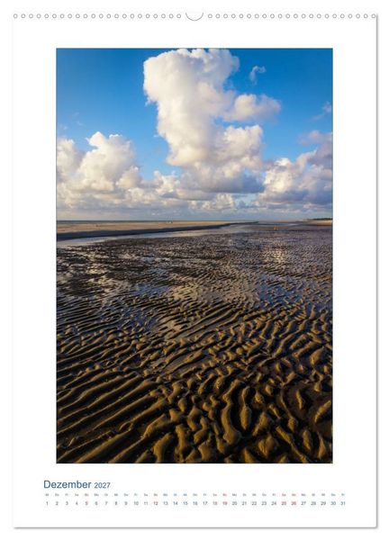 Produktbild: Insel Amrum - Friesische Impressionen (hochwertiger Premium Wandkalender 2027 DIN A2 hoch), Kunstdruck in Hochglanz