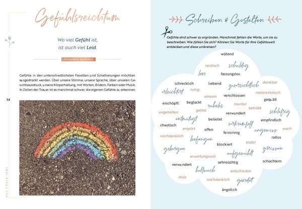 Produktbild: Zur&uuml;ck ins Leben &ndash; Mein pers&ouml;nliches Trauerarbeits-Buch