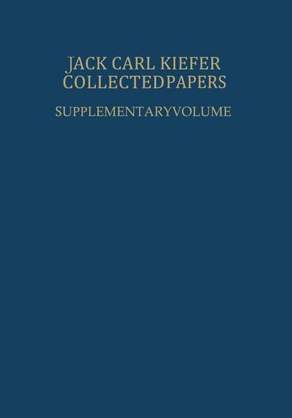 Produktbild: COLL PAPERS SUPPLEMENTARY VOLU
