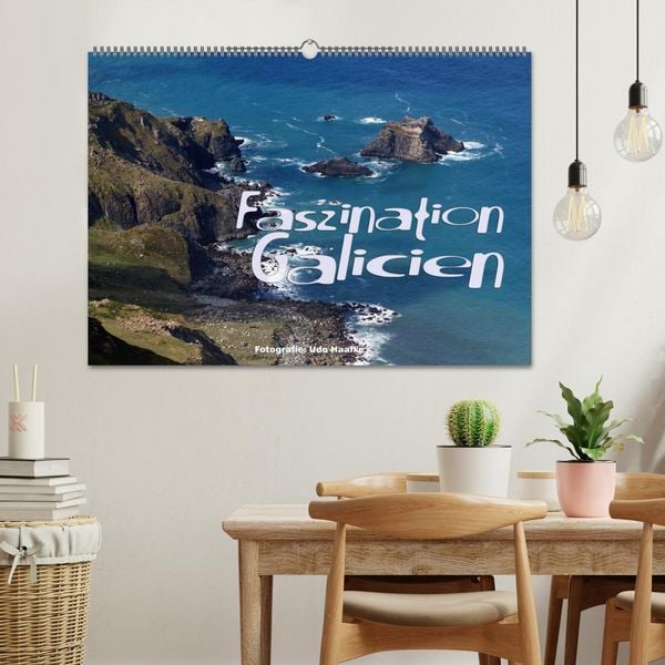 Produktbild: Faszination Galicien 2026 (Wandkalender 2026 DIN A2 quer), CALVENDO Monatskalender