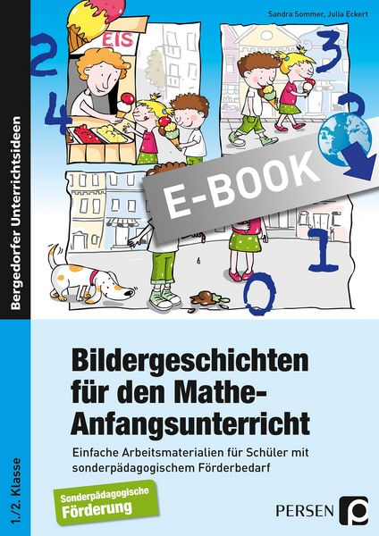 Produktbild: Bildergeschichten f&uuml;r den Mathe-Anfangsunterricht