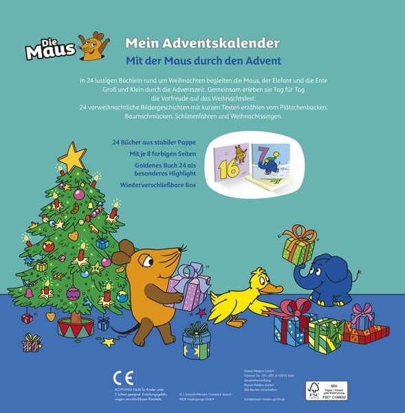 Produktbild: Die Maus Mein Adventskalender