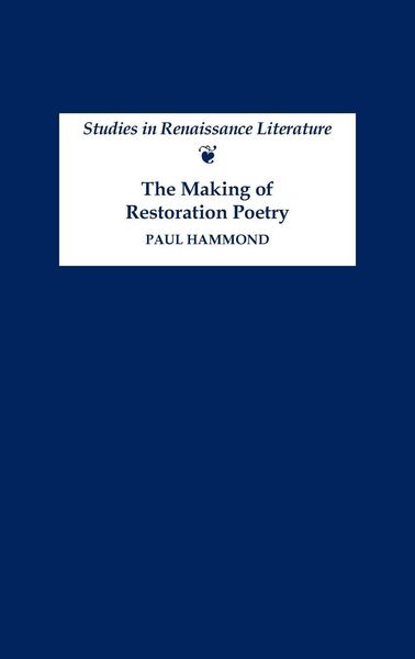 Produktbild: Making of Restoration Poetry