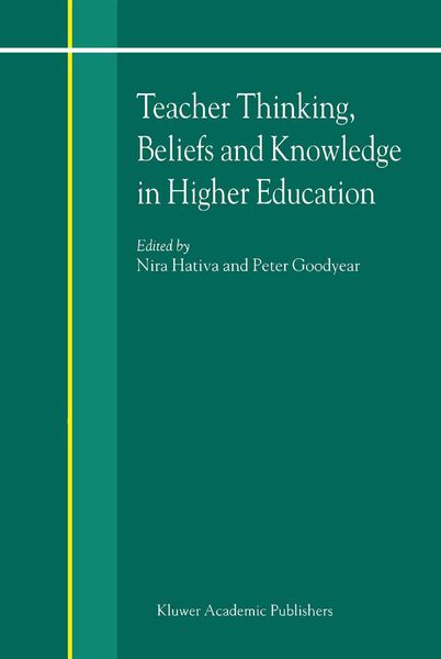 Produktbild: Teacher Thinking, Beliefs and Knowledge in Higher Education