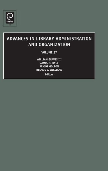 Produktbild: Advances in Library Administration and Organization