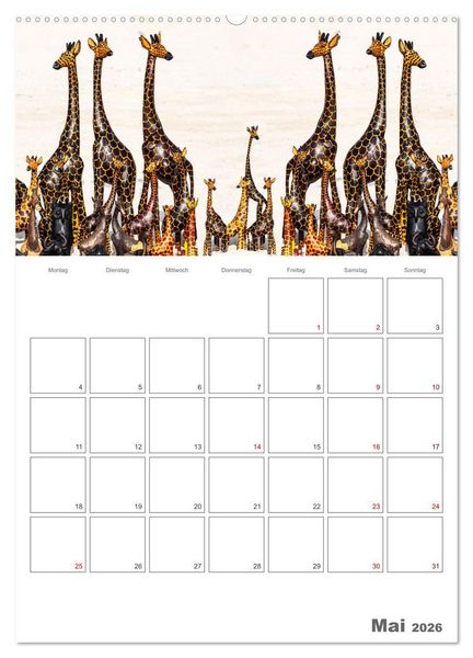 Produktbild: Sansibar - Reiseplaner (hochwertiger Premium Wandkalender 2026 DIN A2 hoch), Kunstdruck in Hochglanz