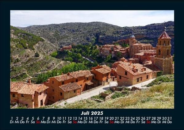 Produktbild: Berge 2025 Fotokalender DIN A5