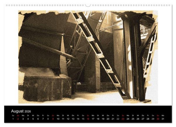 Produktbild: Landschaftspark Duisburg-Nord (Wandkalender 2026 DIN A2 quer), CALVENDO Monatskalender