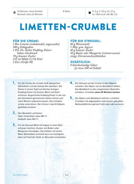 Produktbild: Crumble Cakes