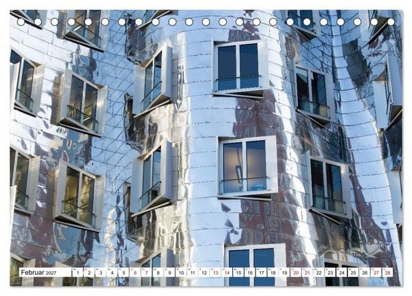 Produktbild: D&uuml;sseldorf - Momente einer Reise (Tischkalender 2027 DIN A5 quer), CALVENDO Monatskalender