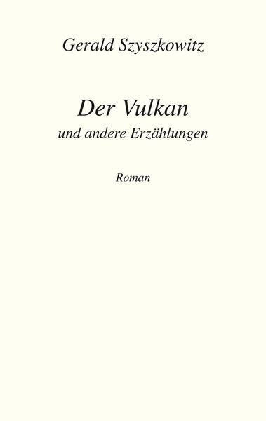 Produktbild: Der Vulkan und andere Erz&auml;hlungen