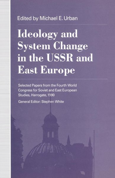 Produktbild: Ideology and System Change in the USSR and East Europe