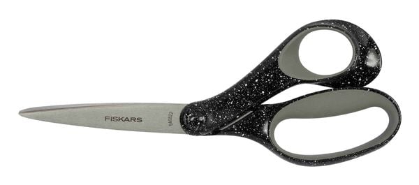 Produktbild: Edding Fiskars Teen Schere ab 15 Jahre, 20 cm gesprenkelt schwarz