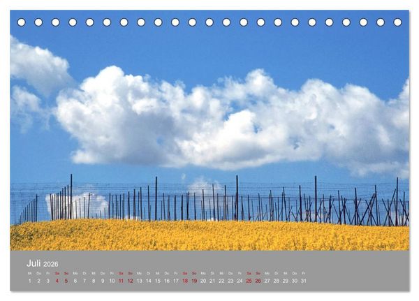 Produktbild: Hallertau (Tischkalender 2026 DIN A5 quer), CALVENDO Monatskalender