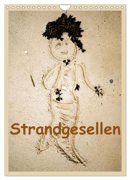 Produktbild: Strandgesellen (Wandkalender 2027 DIN A4 hoch), CALVENDO Monatskalender