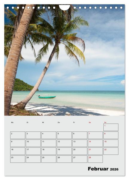 Produktbild: VIETNAM - Mein Urlaubsplaner (Wandkalender 2026 DIN A4 hoch), CALVENDO Monatskalender