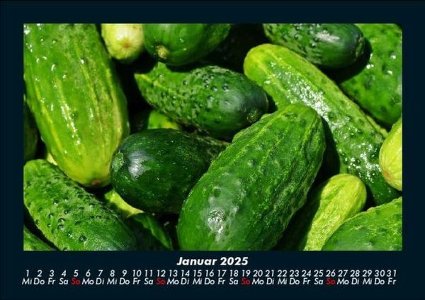 Produktbild: Gem&uuml;sekalender 2025 Fotokalender DIN A5