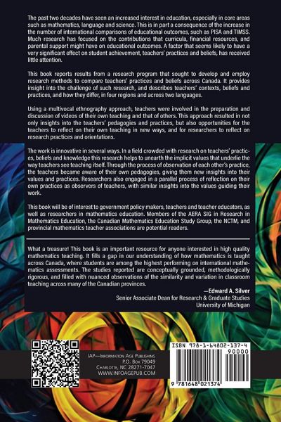 Produktbild: Researching Pedagogy and Practice with Canadian Mathematics Teachers