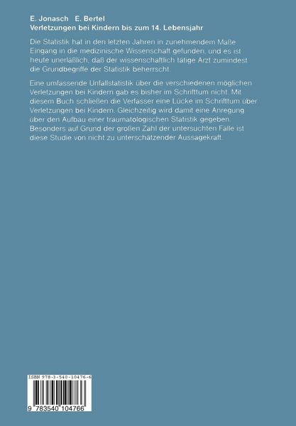 Produktbild: Verletzungen bei Kindern bis zum 14. Lebensjahr