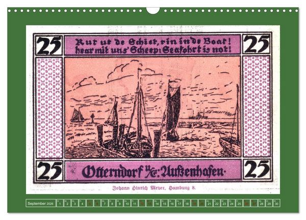Produktbild: 625 Jahre Otterndorf - Gr&uuml;ne Stadt am Meer (Wandkalender 2026 DIN A3 quer), CALVENDO Monatskalender