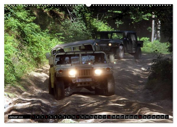 Produktbild: Hummer @ EnduRoMania (Wandkalender 2026 DIN A2 quer), CALVENDO Monatskalender