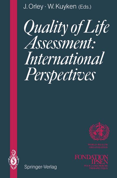 Produktbild: Quality of Life Assessment: International Perspectives