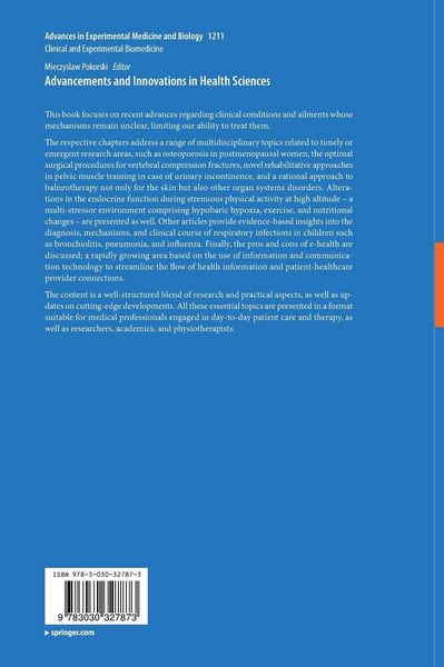 Produktbild: Advancements and Innovations in Health Sciences