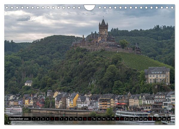 Produktbild: Die Mosel zwischen Bremm und Koblenz (Wandkalender 2026 DIN A4 quer), CALVENDO Monatskalender