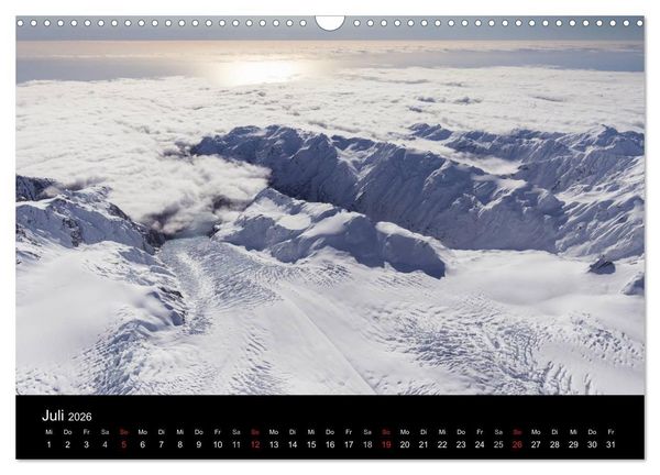 Produktbild: South Island - Neuseelands S&uuml;dinsel (Wandkalender 2026 DIN A3 quer), CALVENDO Monatskalender