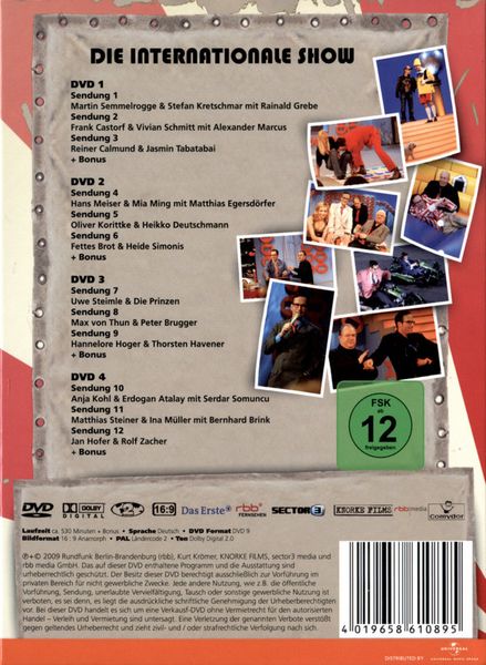 Produktbild: Kurt Kr&ouml;mer - Die internationale Show - Staffel 3 [4 DVDs]