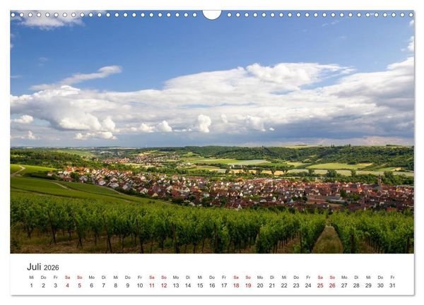 Produktbild: Eibelstadt (Wandkalender 2026 DIN A3 quer), CALVENDO Monatskalender