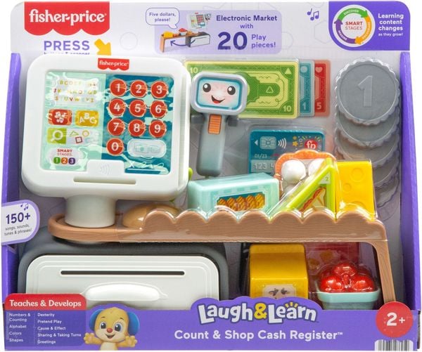 Produktbild: Fisher-Price elektrisches Lernspielzeug f&uuml;r Kleinkinder Lernspa&szlig; Meine erste S