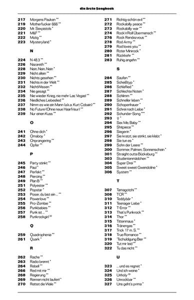 Produktbild: Die &auml;rzte: Songbook f&uuml;r Gitarre - Update-Version inkl. HELL