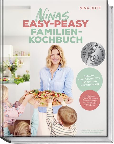 Produktbild: Ninas easy-peasy Familienkochbuch