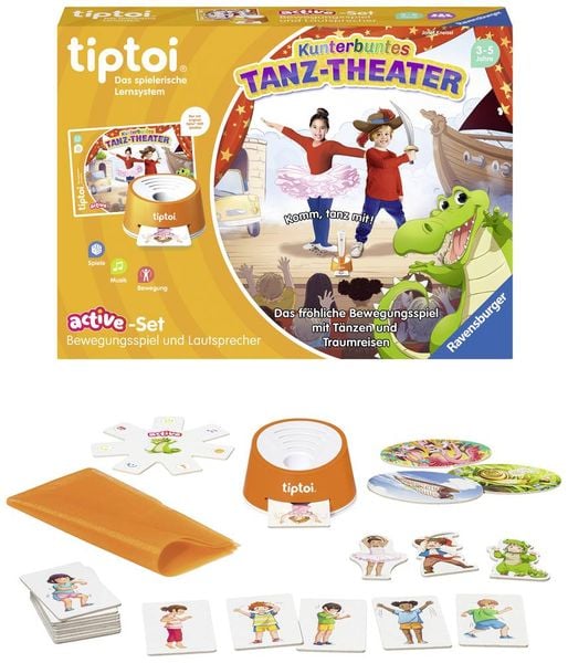 Produktbild: Tiptoi® ACTIVE Set Kunterbuntes Tanz-Theater - ab 3 Jahre