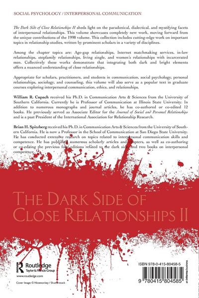 Produktbild: The Dark Side of Close Relationships II