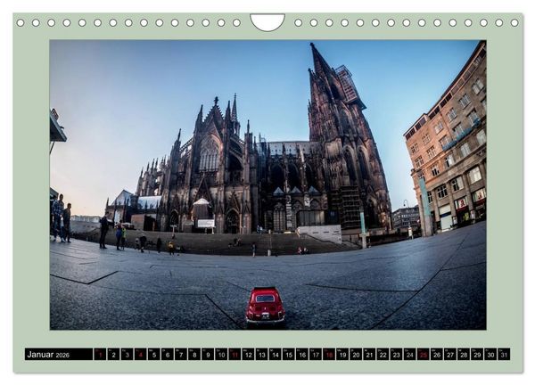 Produktbild: Die Knutschkugel in K&ouml;ln (Wandkalender 2026 DIN A4 quer), CALVENDO Monatskalender