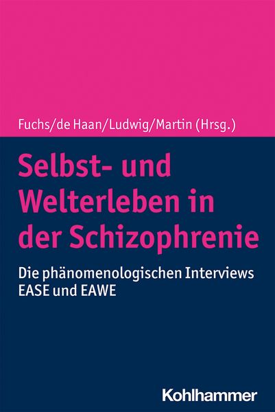 Produktbild: Selbst- und Welterleben in der Schizophrenie