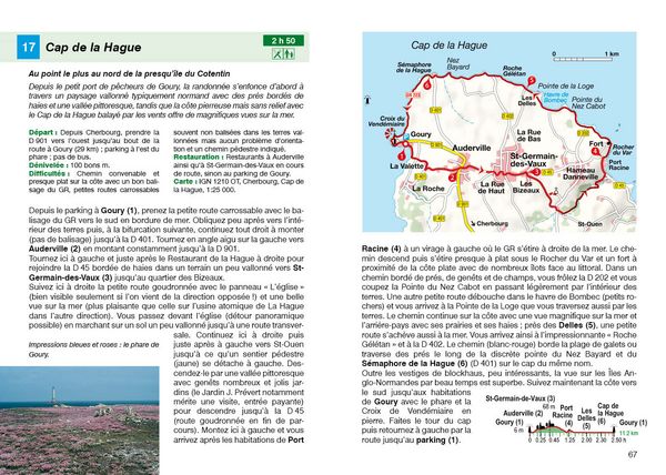 Produktbild: ROHTER Guide de randonn&eacute;es Normandie. 50 itin&eacute;raires sur le littoral et dans les terres