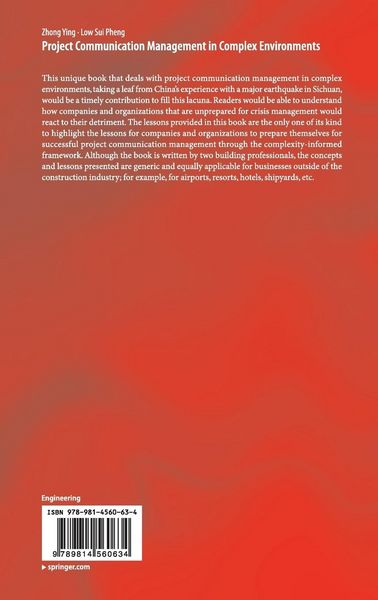 Produktbild: Project Communication Management in Complex Environments