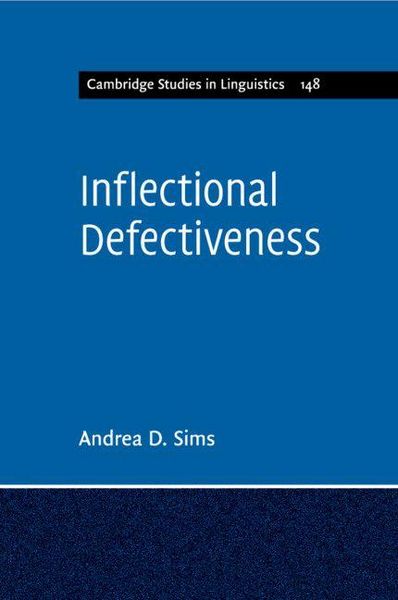 Produktbild: Inflectional Defectiveness