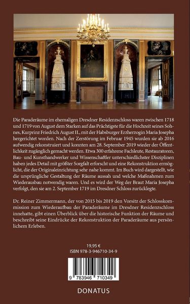 Produktbild: Die Parader&auml;ume Augusts des Starken im Dresdner Schloss
