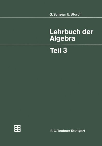 Produktbild: Lehrbuch der Algebra