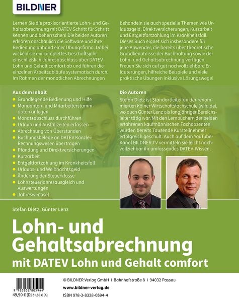 Produktbild: Lohn- und Gehaltsabrechnung mit DATEV Lohn und Gehalt comfort