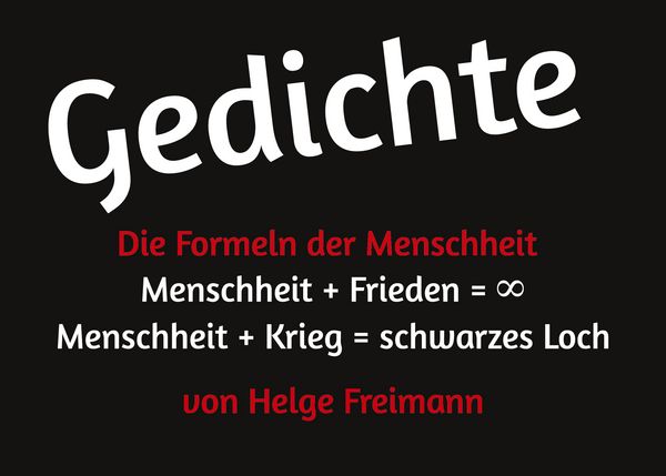 Produktbild: Gedichte von Helge Freimann