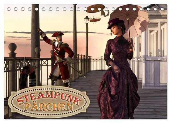 Produktbild: Steampunk P&auml;rchen (Tischkalender 2026 DIN A5 quer), CALVENDO Monatskalender
